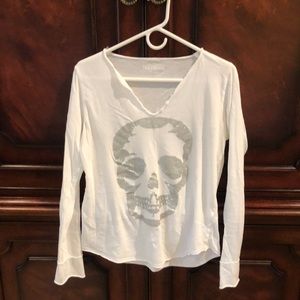 Zadig and Voltaire skull shirt